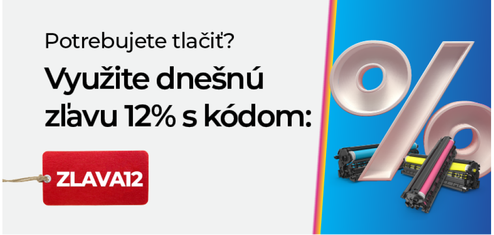 Zľava 12% len dnes!