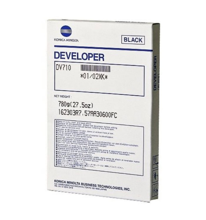 Developer Konica Minolta DV-710 (02XK) black (čierna) - originálny