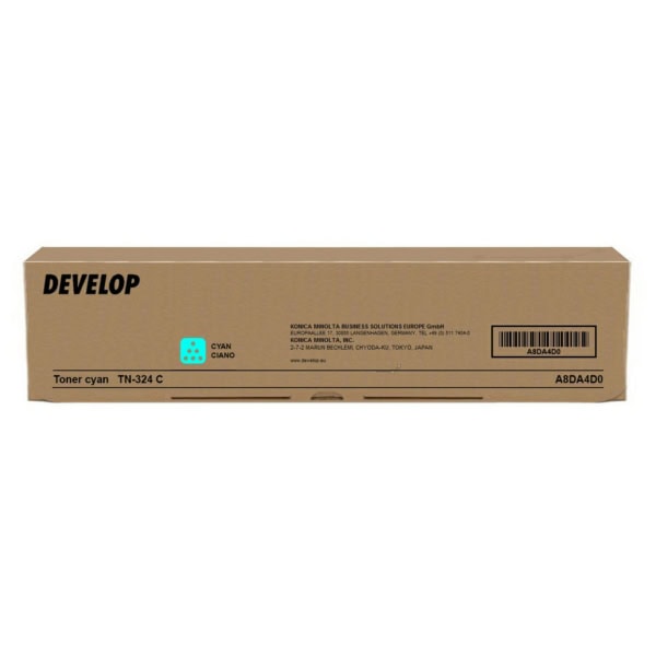 Laserový toner Develop TN324 C (A8DA4D0) cyan (azúrová) - originálny