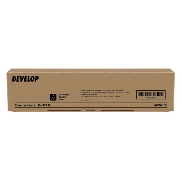 Laserový toner Develop TN324 K (A8DA1D0) black (čierna) - originálny