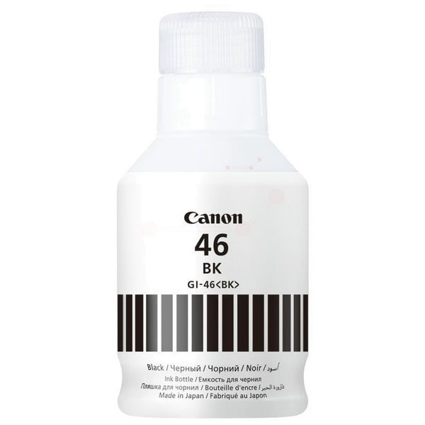 Farba do tlačiarne Canon GI-46BK (4411C001) black (čierna) - originálna