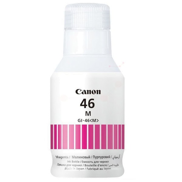 Farba do tlačiarne Canon GI-46M (4428C001) magenta (purpurová) - originálna