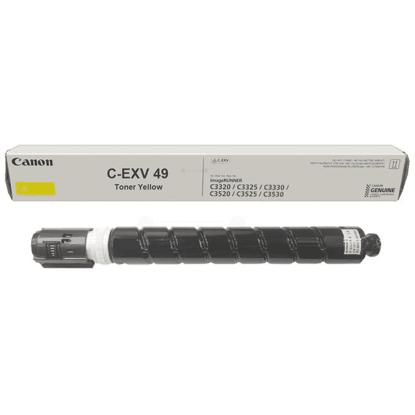 Laserový toner Canon C-EXV49 (8527B002) yellow (žltá) - originálny