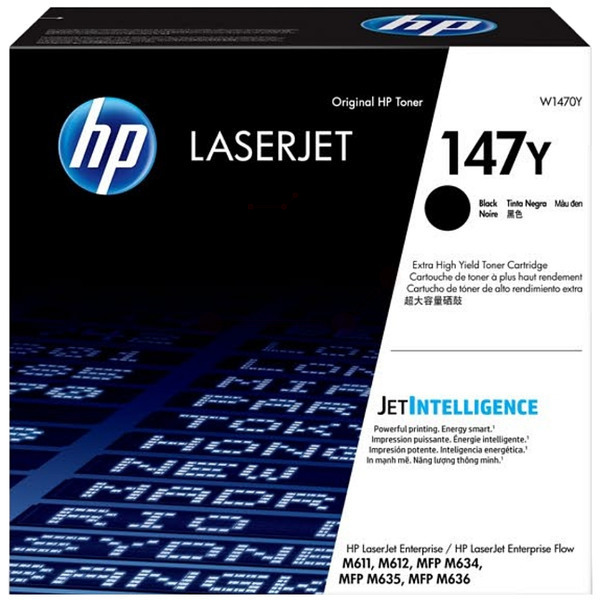 Laserový toner HP 147Y (W1470Y) black (čierna) - originálny