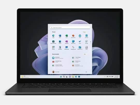 Notebook Microsoft Surface Laptop 5 Matte Black (13.5) (32GB) (1TB) (Touchscreen)