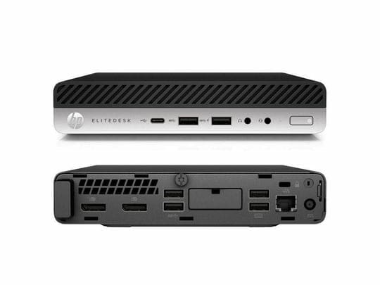 PC set HP EliteDesk 800 G5 DM + 23,8" Monitor HP EliteDisplay E243d Docking Monitor