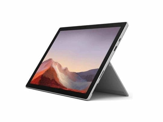 Notebook Microsoft Surface Pro 7 Platinum (without keyboard) (16GB) (512GB) (Touchscreen)