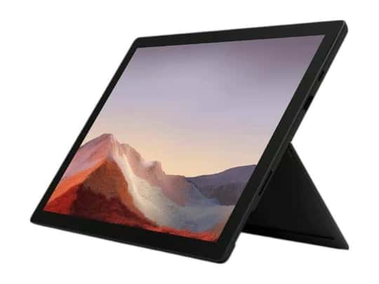 Notebook Microsoft Surface Pro 7 Matte Black (16GB) (512GB) (without keyboard) (Touchscreen)