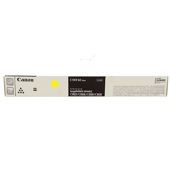Laserový toner Canon C-EXV64Y (5756C002) yellow (žltá) - originálny