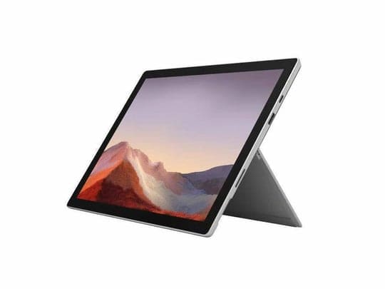 Notebook Microsoft Surface Pro 7+ Platinum (8GB) (256GB) (without keyboard) (Touchscreen)
