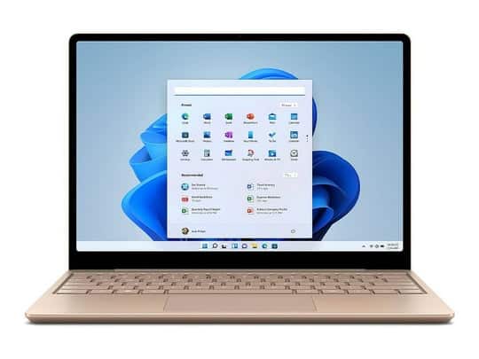 Notebook Microsoft Surface Laptop GO 2 Sandstone (8GB) (128GB) (Touchscreen)