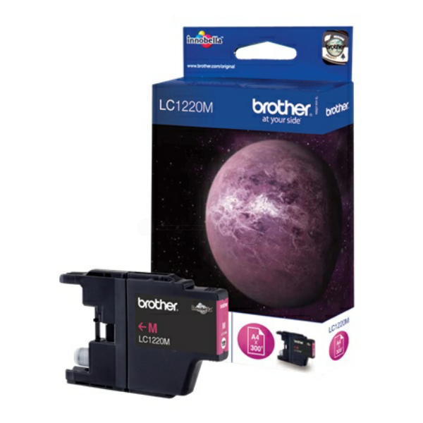 Farba do tlačiarne Brother LC-1220 (LC1220M) magenta (purpurová) - originálna
