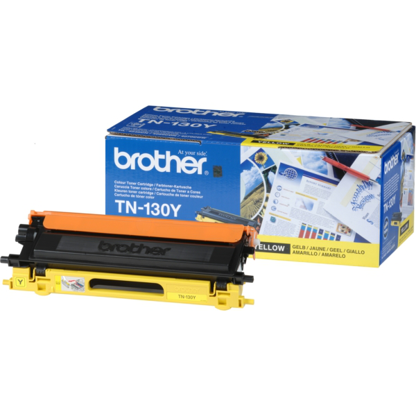 Laserový toner Brother TN-130 (TN130Y) yellow (žltá) - originálny
