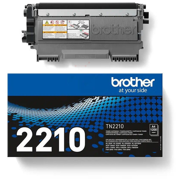 Laserový toner Brother TN-2210 (TN2210) black (čierna) - originálny