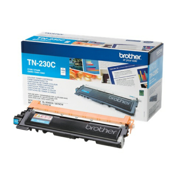Laserový toner Brother TN-230 (TN230C) cyan (azúrová) - originálny
