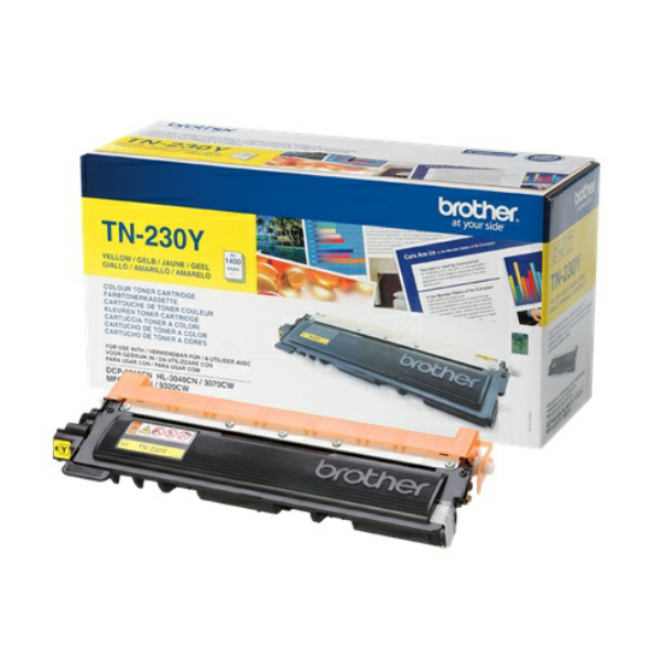 Laserový toner Brother TN-230 (TN230Y) yellow (žltá) - originálny