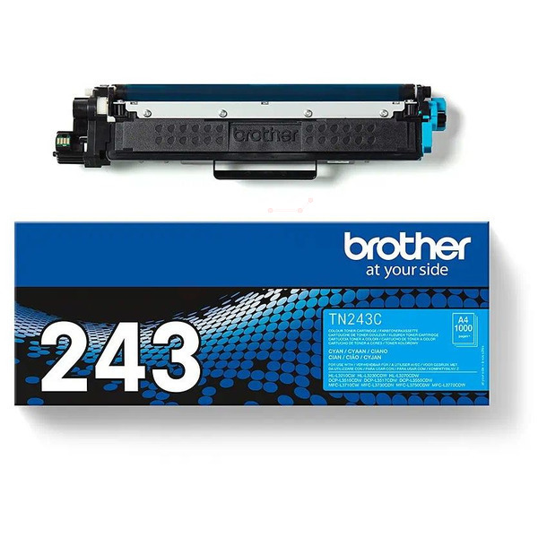 Laserový toner Brother TN-243 (TN243C) cyan (azúrová) - originálny