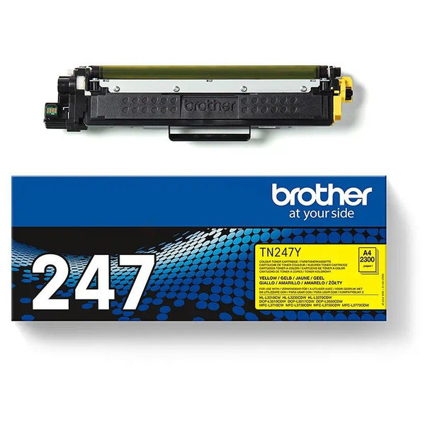 Laserový toner Brother TN-247 (TN247Y) yellow (žltá) - originálny
