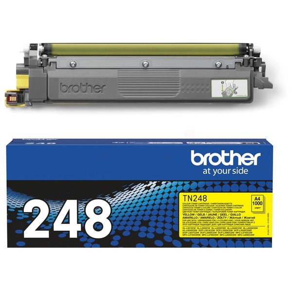 Laserový toner Brother TN-248 (TN248Y) yellow (žltá) - originálny