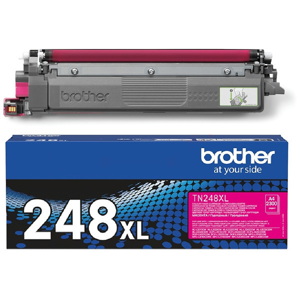 Laserový toner Brother TN-248XL (TN248XLM) magenta (purpurová) - originálny