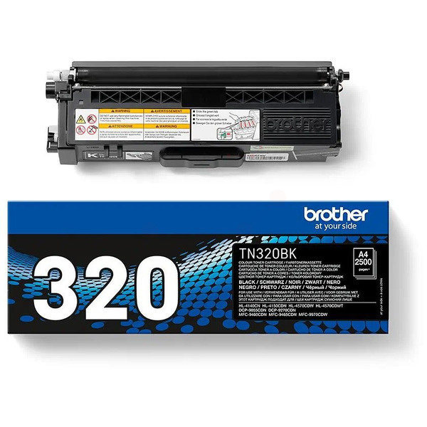 Laserový toner Brother TN-320 (TN320BK) black (čierna) - originálny