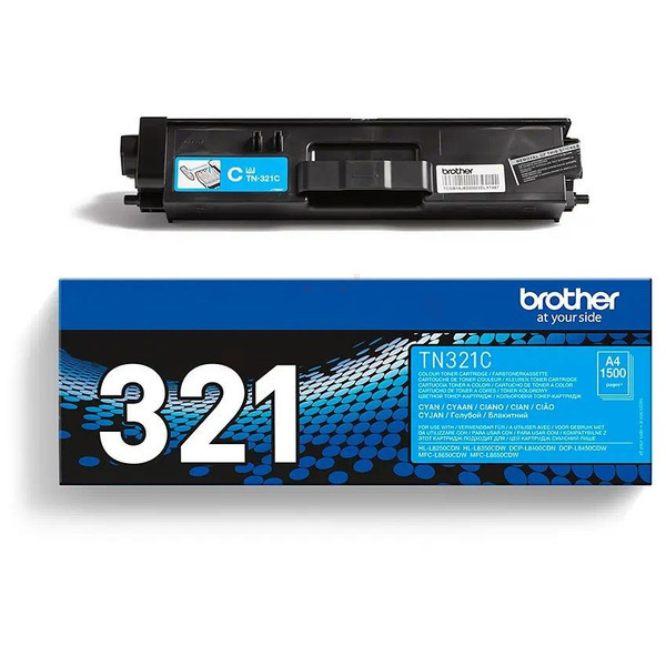 Laserový toner Brother TN-321 (TN321C) cyan (azúrová) - originálny
