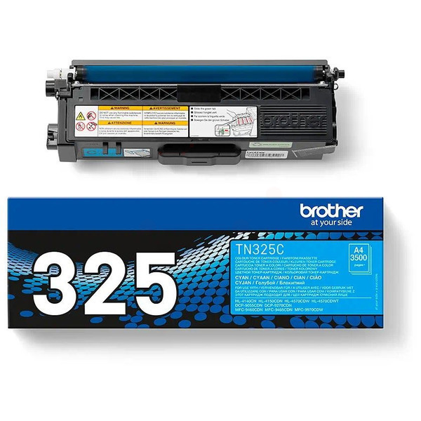 Laserový toner Brother TN-325 (TN325C) cyan (azúrová) - originálny