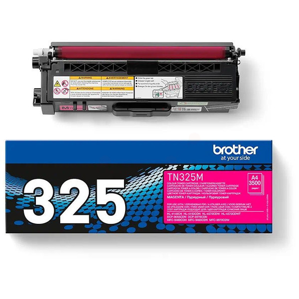 Laserový toner Brother TN-325 (TN325M) magenta (purpurová) - originálny