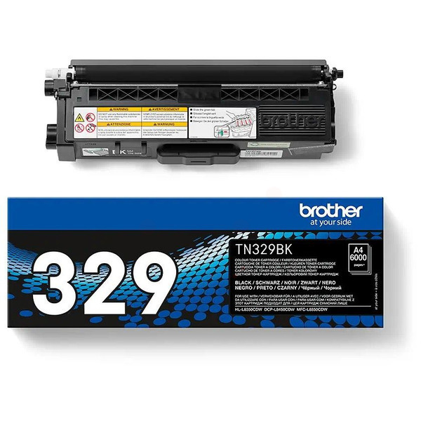 Laserový toner Brother TN-329 (TN329BK) black (čierna) - originálny