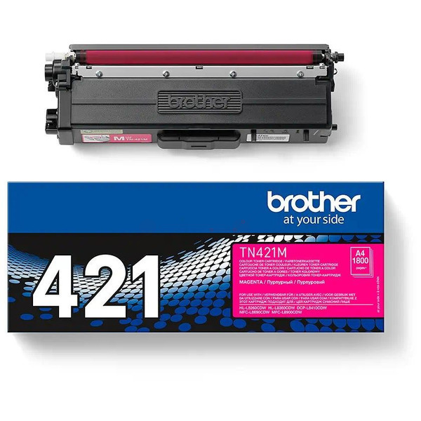 Laserový toner Brother TN-421 (TN421M) magenta (purpurová) - originálny