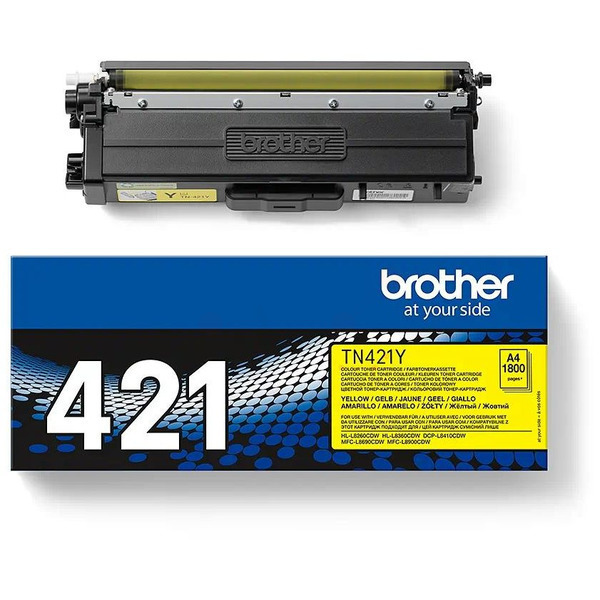 Laserový toner Brother TN-421 (TN421Y) yellow (žltá) - originálny