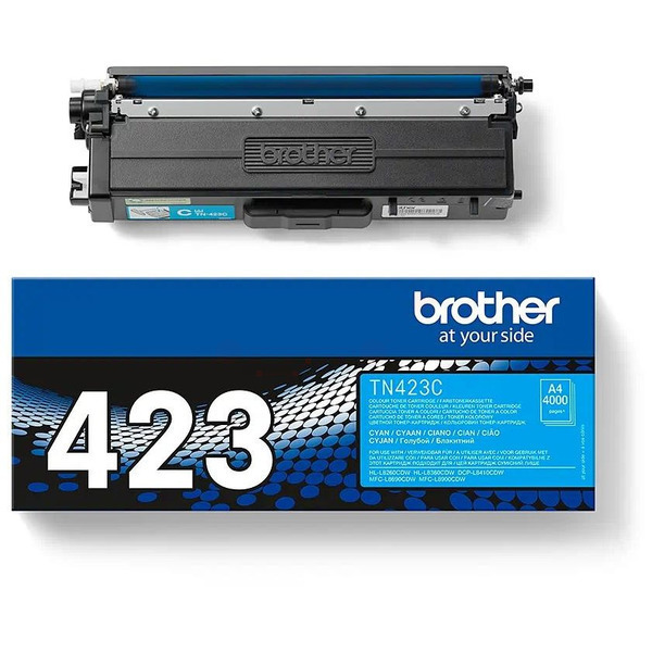 Laserový toner Brother TN-423 (TN423C) cyan (azúrová) - originálny