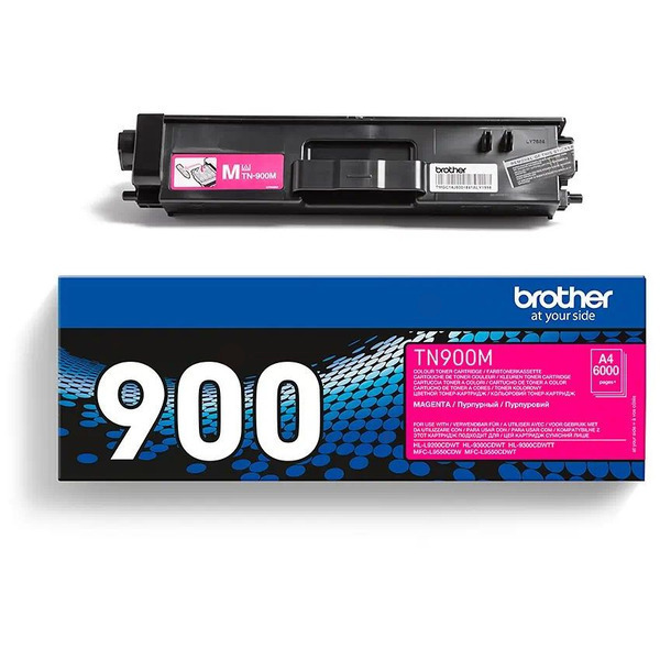 Laserový toner Brother TN-900 (TN900M) magenta (purpurová) - originálny