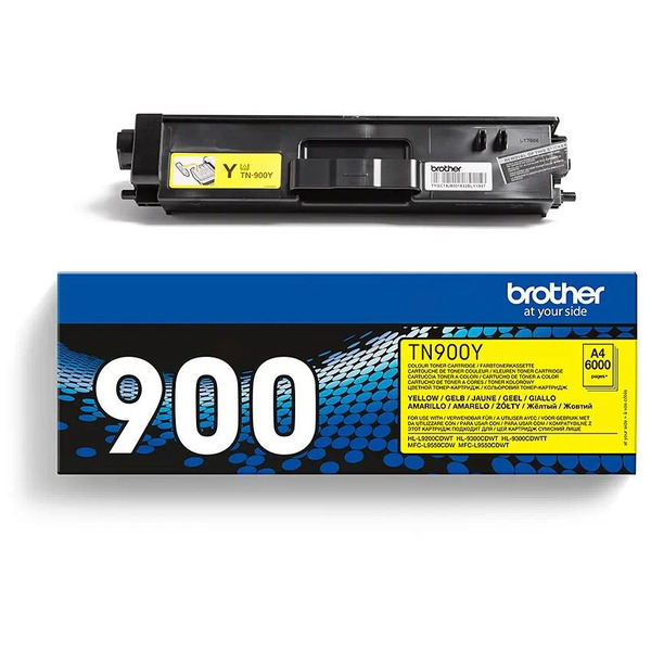 Laserový toner Brother TN-900 (TN900Y) yellow (žltá) - originálny