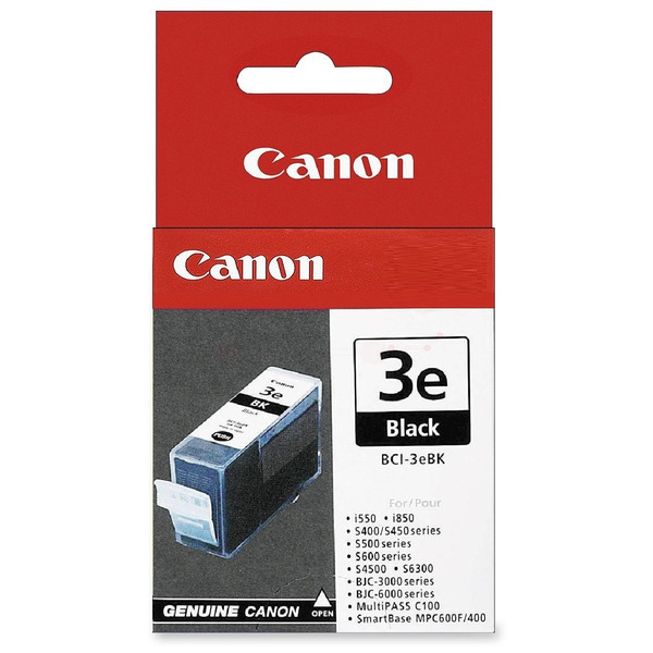 Farba do tlačiarne Canon BCI-3EBK (4479A002) black (čierna) - originálna
