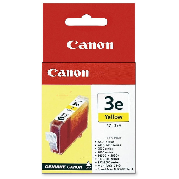 Farba do tlačiarne Canon BCI-3EY (4482A002) yellow (žltá) - originálna