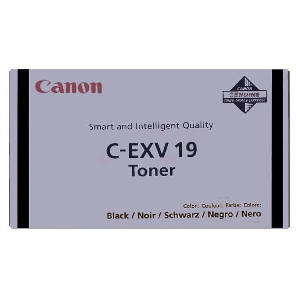 Laserový toner Canon C-EXV19 (0397B002) black (čierna) - originálny