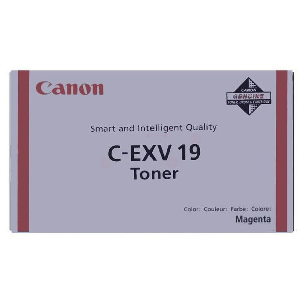 Laserový toner Canon C-EXV19 (0399B002) magenta (purpurová) - originálny