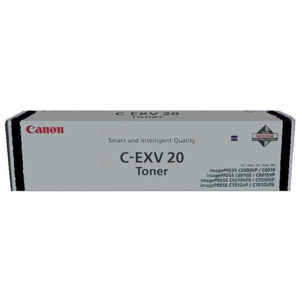 Laserový toner Canon C-EXV20 (0436B002) black (čierna) - originálny