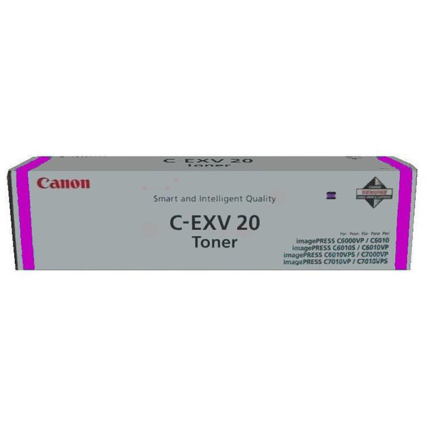 Laserový toner Canon C-EXV20 (0438B002) magenta (purpurová) - originálny