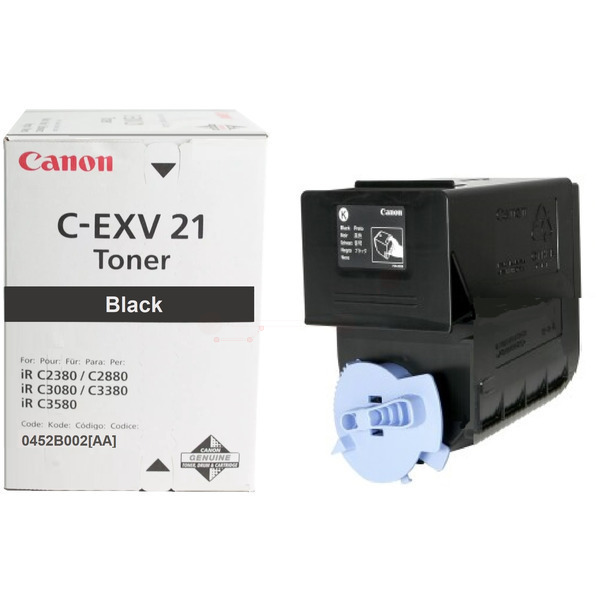 Laserový toner Canon C-EXV21 (0452B002) black (čierna) - originálny