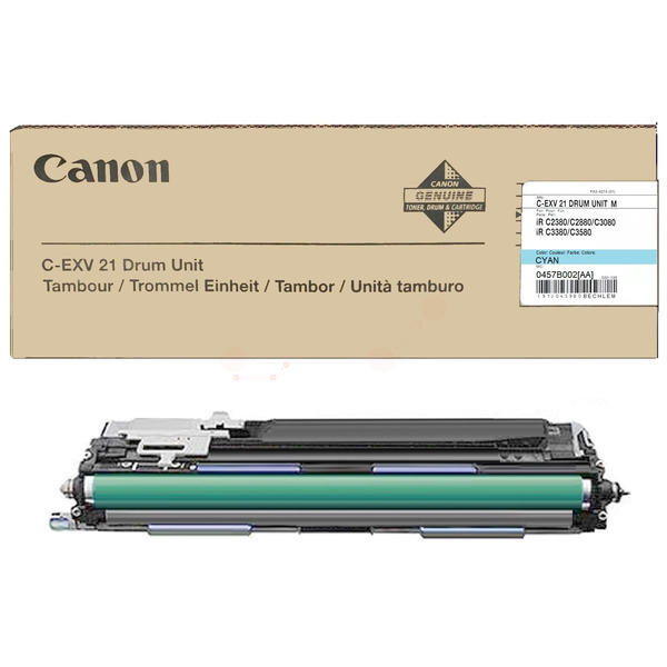 Optická jednotka Canon C-EXV21 (457B002) cyan (azúrová) - originálna