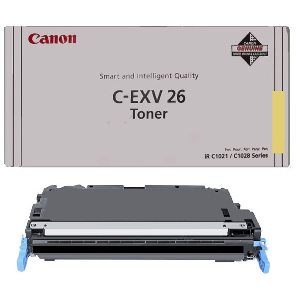 Laserový toner Canon C-EXV26 (1657B006) yellow (žltá) - originálny