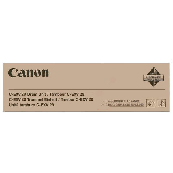 Optická jednotka Canon C-EXV29 (2778B003) black (čierna) - originálna