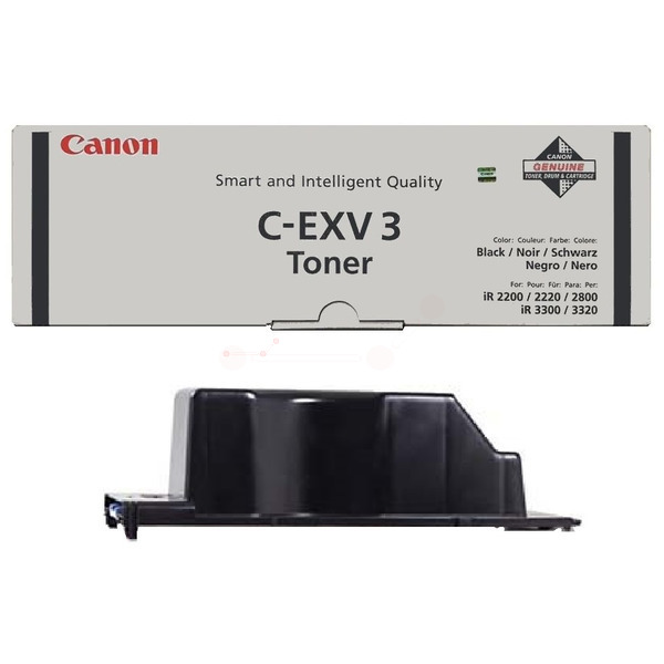 Laserový toner Canon C-EXV3 (6647A002) black (čierna) - originálny