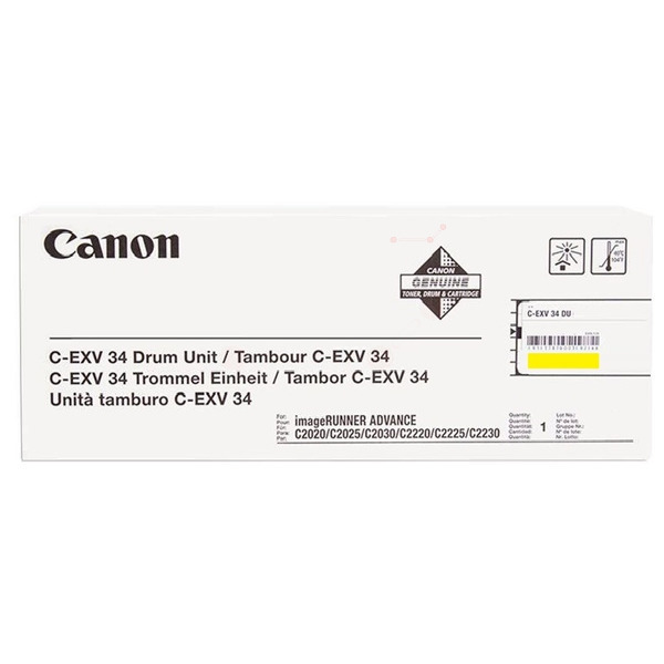 Optická jednotka Canon C-EXV34 (3789B003) yellow (žltá) - originálna