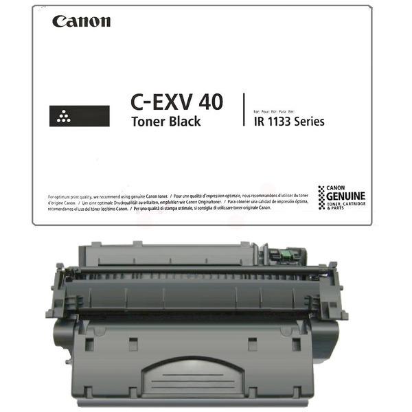 Laserový toner Canon C-EXV40 (3480B006) black (čierna) - originálny