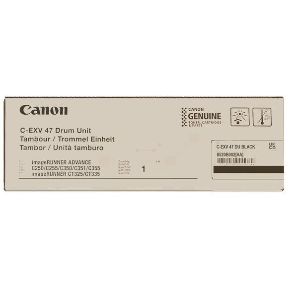 Optická jednotka Canon C-EXV47 (8520B002) black (čierna) - originálna