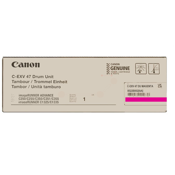 Optická jednotka Canon C-EXV47 (8522B002) magenta (purpurová) - originálna