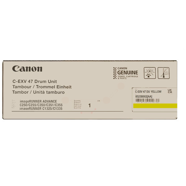 Optická jednotka Canon C-EXV47 (8523B002) yellow (žltá) - originálna